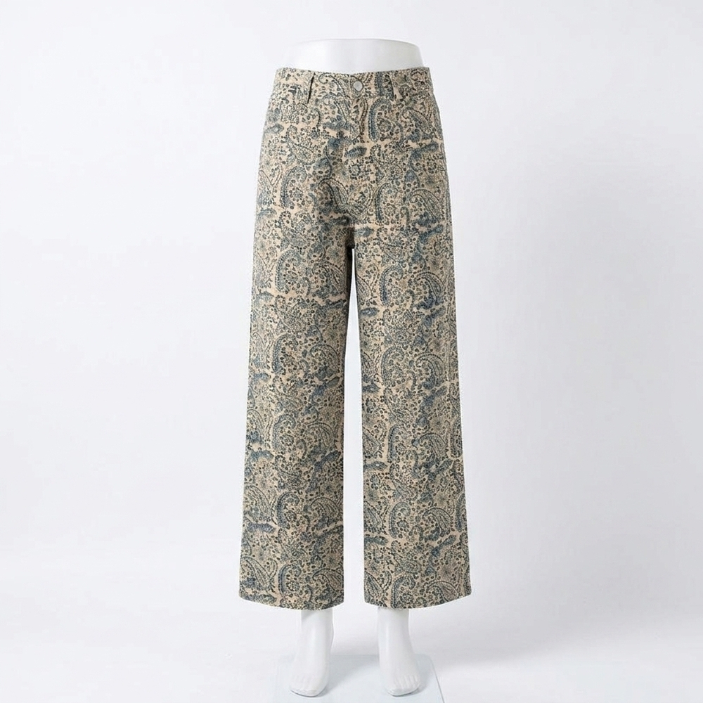 NEW MAISON HOTEL women's pacific cashmere pepo pant in dark paisley